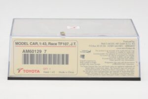 Toyota TF108 Showcar J. Trulli 2008 Minichamps 1:43 AM601297 Metalas - nuotrauka 4 iš 5