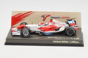 Toyota TF108 Showcar J. Trulli 2008 Minichamps 1:43 AM601297 Metalas
