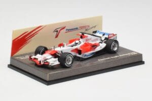 Toyota TF105 #16 J. Trulli F1 2005 Minichamps 1:43 AM58295 Metalas - nuotrauka 3 iš 5