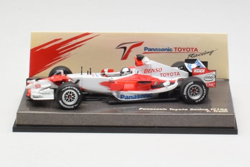 Toyota TF105 #16 J. Trulli F1 2005 Minichamps 1:43 AM58295 Metalas