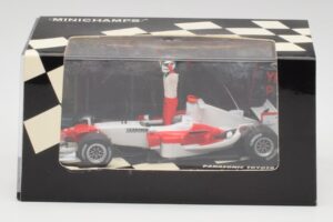 Toyota TF105 #16 J. Trulli Malaysia GP Podium 2005 Minichamps 1:43 400050116 Metalas - nuotrauka 4 iš 4