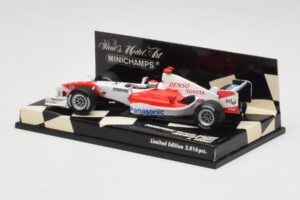 Toyota TF105 Panasonic Racing #16 J. Trulli F1 2005 Minichamps 1:43 400050086 Metalas - nuotrauka 3 iš 5