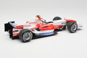 Toyota TF107 #12 J. Trulli F1 Launch Livery 2007 Minichamps 1:18 AM601321 Metalas - nuotrauka 2 iš 6