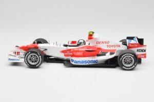 Toyota TF107 #12 J. Trulli F1 Launch Livery 2007 Minichamps 1:18 AM601321 Metalas - nuotrauka 3 iš 6