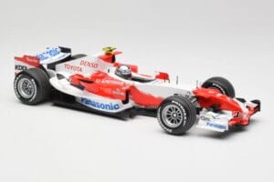 Toyota TF107 #12 J. Trulli F1 Launch Livery 2007 Minichamps 1:18 AM601321 Metalas - nuotrauka 4 iš 6