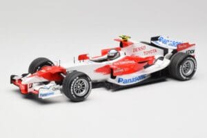 Toyota TF107 #12 J. Trulli F1 Launch Livery 2007 Minichamps 1:18 AM601321 Metalas