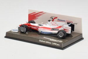 Toyota TF109 Panasonic Toyota Racing #9 J. Trulli F1 2009 Minichamps 1:43 AM621323 Metalas - nuotrauka 3 iš 5