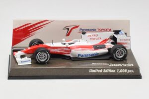Toyota TF109 Panasonic Toyota Racing #9 J. Trulli F1 2009 Minichamps 1:43 AM621323 Metalas
