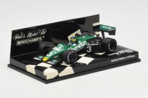 Tyrrell 012 Ford #3 M. Alboreto F1 1983 Minichamps 1:43 400830003 Metalas - nuotrauka 2 iš 5