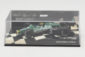 Tyrrell 012 Ford #3 M. Alboreto F1 1983 Minichamps 1:43 400830003 Metalas - nuotrauka 4 iš 5