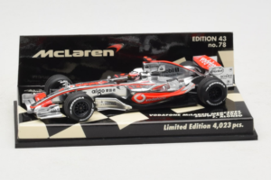 McLaren MP4-22 Mercedes #1 F. Alonso Vodafone McLaren Showcar F1 2007 Minichamps 1:43 530074371 Metalas