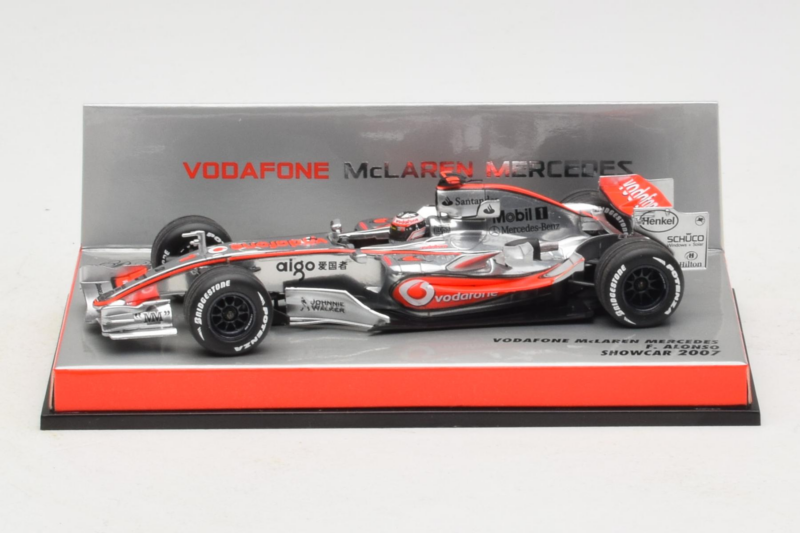 McLaren MP4-22 Mercedes #1 F. Alonso Vodafone McLaren Showcar F1 2007 Minichamps 1:43 533074371 Metalas