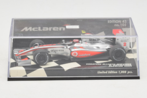 McLaren MP4-24 Mercedes #2 H. Kovalainen Vodafone McLaren Showcar F1 2009 Minichamps 1:43 530094372 Metalas - nuotrauka 4 iš 5