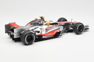 McLaren MP4-22 Mercedes #2 L. Hamilton 2007 Dealer Edition Minichamps 1:18 530071802 Metalas - nuotrauka 2 iš 6