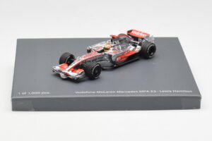 McLaren MP4-23 Mercedes #22 L. Hamilton F1 World Champion 2008 Minichamps 1:43 B66962422 Metalas