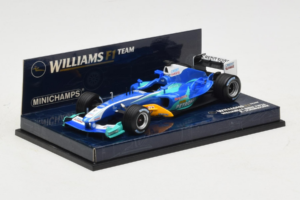 Williams FW26 BMW #4 R. Schumacher Williams BMW F1 Team 2004 Minichamps 1:43 400040004 Metalas - nuotrauka 2 iš 5