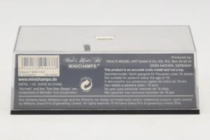 Williams FW26 BMW #4 R. Schumacher Williams BMW F1 Team 2004 Minichamps 1:43 400040004 Metalas - nuotrauka 5 iš 5