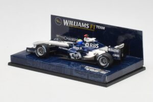 Williams FW27 BMW #7 M. Webber F1 2005 Minichamps 1:43 400050007 Metalas - nuotrauka 3 iš 5