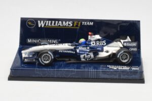 Williams FW27 BMW #7 M. Webber F1 2005 Minichamps 1:43 400050007 Metalas