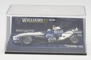 Williams FW27 BMW #7 M. Webber F1 2005 Minichamps 1:43 400050007 Metalas - nuotrauka 5 iš 5