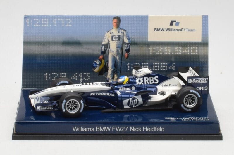 Williams FW27 BMW #16 N. Heidfeld F1 2005 Minichamps 1:43 80420404067 Metalas