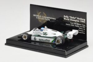 Williams FW08 #6 K. Rosberg F1 World Champion 1982 Minichamps 1:43 436820106 Metalas - nuotrauka 2 iš 4