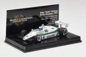 Williams FW08 #6 K. Rosberg F1 World Champion 1982 Minichamps 1:43 436820106 Metalas - nuotrauka 3 iš 4