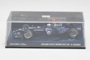 Williams FW27C N. Rosberg F1 Test 2005 Minichamps 1:43 400050110 Metalas - nuotrauka 4 iš 5