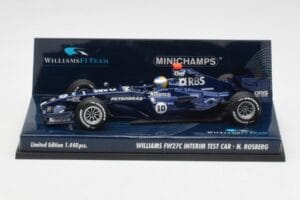 Williams FW27C N. Rosberg F1 Test 2005 Minichamps 1:43 400050110 Metalas