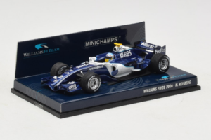 Williams FW28 Cosworth #10 N. Rosberg Williams F1 Team 2006 Minichamps 1:43 400060010 Metalas - nuotrauka 2 iš 5