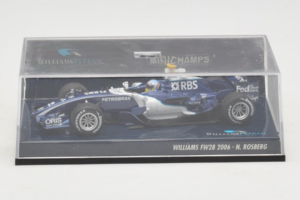 Williams FW28 Cosworth #10 N. Rosberg Williams F1 Team 2006 Minichamps 1:43 400060010 Metalas - nuotrauka 4 iš 5