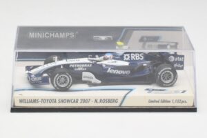 Williams FW29 N. Rosberg F1 Showcar 2007 Minichamps 1:43 400070086 Metalas - nuotrauka 4 iš 5