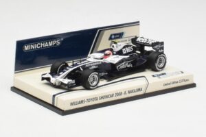 Williams FW30 K. Nakajima F1 Showcar Version 1 2008 Minichamps 1:43 400080078 Metalas - nuotrauka 3 iš 5