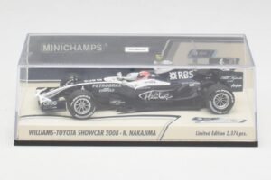 Williams FW30 K. Nakajima F1 Showcar Version 1 2008 Minichamps 1:43 400080078 Metalas - nuotrauka 4 iš 5