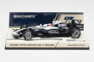 Williams FW30 K. Nakajima F1 Showcar Version 1 2008 Minichamps 1:43 400080078 Metalas