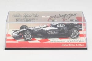 Williams FW30 K. Nakajima F1 Showcar Version 2 2008 Minichamps 1:43 403080178 Metalas - nuotrauka 4 iš 5