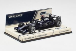 Williams FW30 N. Rosberg Barcelona Test 2008 Minichamps 1:43 400080207 Metalas - nuotrauka 3 iš 6