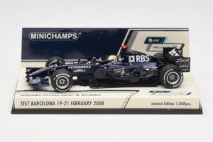 Williams FW30 N. Rosberg Barcelona Test 2008 Minichamps 1:43 400080207 Metalas
