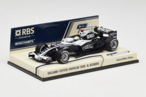 Williams FW30 N. Rosberg F1 Showcar 2008 Minichamps 1:43 403080077 Metalas - nuotrauka 3 iš 4