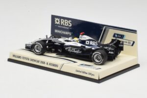 Williams FW30 N. Rosberg F1 Showcar 2008 Minichamps 1:43 403080077 Metalas - nuotrauka 4 iš 4