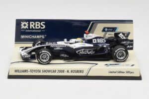 Williams FW30 N. Rosberg F1 Showcar 2008 Minichamps 1:43 403080077 Metalas
