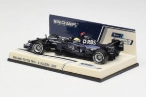 Williams FW31 Toyota #16 N. Rosberg F1 2009 Minichamps 1:43 400080207-M1 Metalas - nuotrauka 2 iš 4