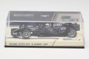 Williams FW31 Toyota #16 N. Rosberg F1 2009 Minichamps 1:43 400080207-M1 Metalas - nuotrauka 4 iš 4