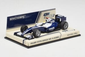 Williams FW31 N. Rosberg F1 Showcar 2009 Minichamps 1:43 400090086 Metalas - nuotrauka 2 iš 4