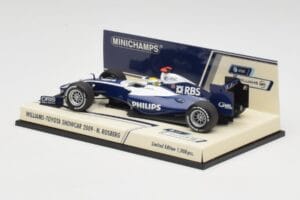 Williams FW31 N. Rosberg F1 Showcar 2009 Minichamps 1:43 400090086 Metalas - nuotrauka 3 iš 4