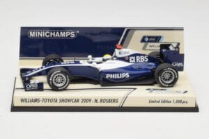 Williams FW31 N. Rosberg F1 Showcar 2009 Minichamps 1:43 400090086 Metalas