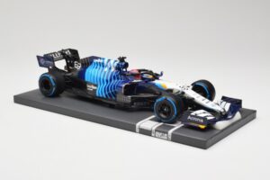 Williams FW43B Mercedes #63 G. Russell Belgian GP 2021 Minichamps 1:18 117211363 Derva - nuotrauka 4 iš 7