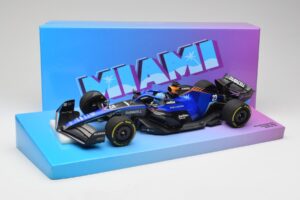 Williams FW44 #23 A. Albon Miami GP 2022 Minichamps 1:18 147220523 Metalas - nuotrauka 7 iš 7