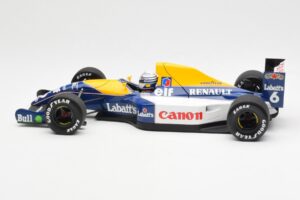 Williams Renault FW14 #6 R. Patrese F1 1991 Minichamps 1:18 100910006 Metalas - nuotrauka 4 iš 8