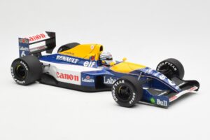 Williams Renault FW14 #6 R. Patrese F1 1991 Minichamps 1:18 100910006 Metalas - nuotrauka 6 iš 8